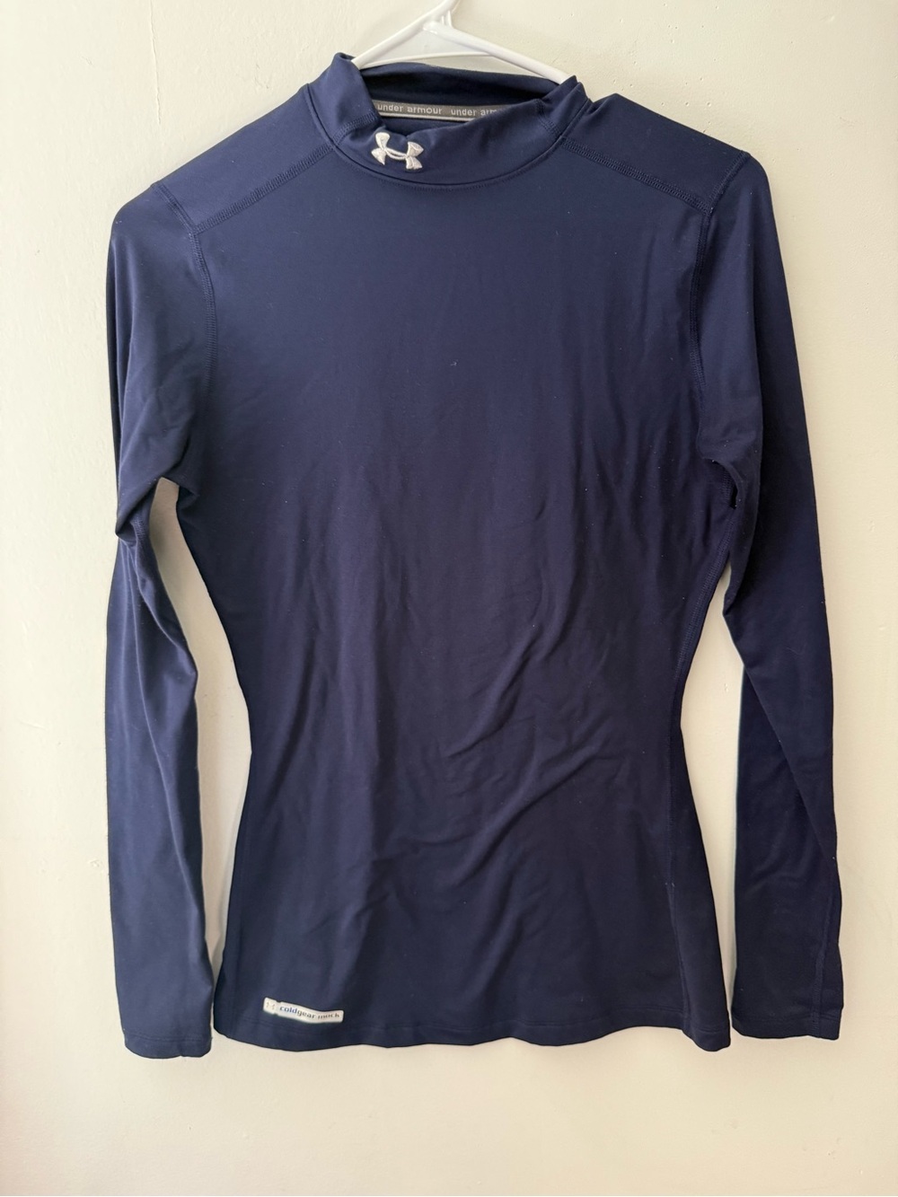Under Armour Women’s Navy Long Sleeve HeatGear Top